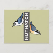 Carte Postale Ventilateur Nuthatch (Devant)