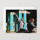 Carte Postale Ventilateurs de cabine téléphonique (Devant / Derrière)