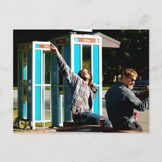 Carte Postale Ventilateurs de cabine téléphonique (Devant)