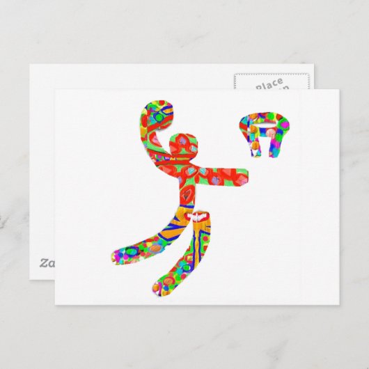 Carte Postale Ventilateurs de panier (Devant / Derrière)