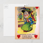 Carte Postale Véntines de vinaigre vintage (Devant / Derrière)