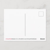 Carte Postale Ventriloquist Dummy Self Portrait (Dos)