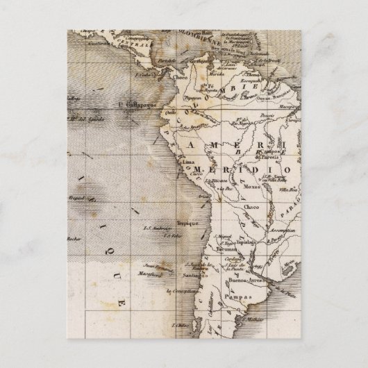 Carte Postale Vents Amerique (Devant)