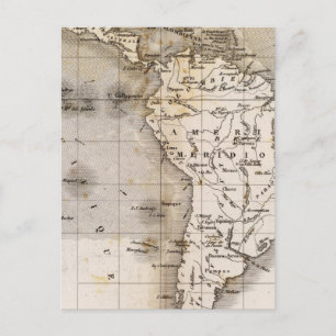 Carte Postale Vents Amerique