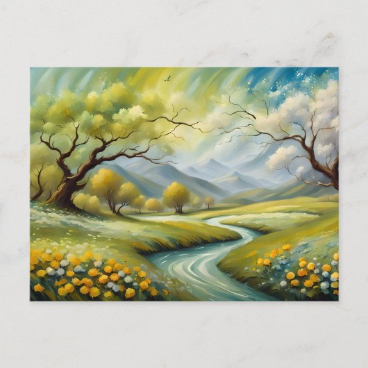 Carte Postale Vents de mars (Devant)