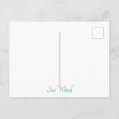 Carte Postale Vents marins (Dos)
