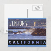 Carte Postale Ventura California Voyage (Devant / Derrière)
