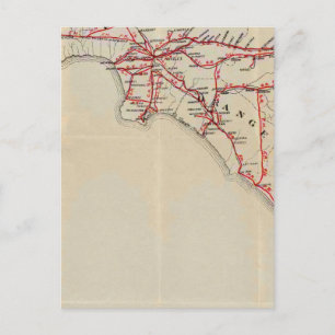 Carte Postale Ventura, Los Angeles, San Bernardino, Orange