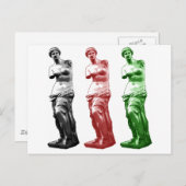 CARTE POSTALE VENUS (Devant / Derrière)