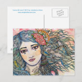 Carte Postale Vénus (Devant / Derrière)