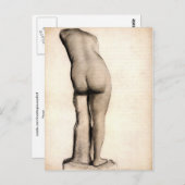 Carte Postale Venus (1886-87) Van Gogh Art (Devant / Derrière)