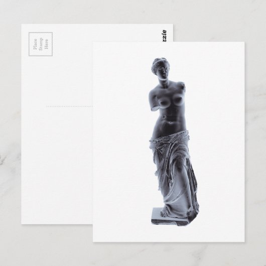 Carte Postale Venus de Milo (Devant / Derrière)