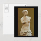 Carte Postale Venus de Milo (Devant / Derrière)