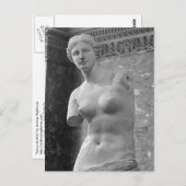 Carte Postale Venus de Milo (Devant / Derrière)
