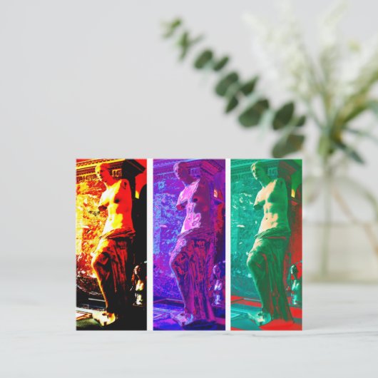 Carte Postale Venus de Milo (Debout devant)