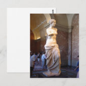 Carte Postale Venus de Milo au Louvre Paris France David Mon (Devant / Derrière)