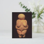 Carte Postale Vénus de Willendorf, Symbole de fertilité (Debout devant)