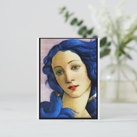 Carte Postale Vénus En Bleu (Debout devant)