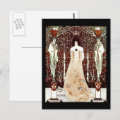 Carte Postale Vénus Entre Dieux Terminal (Devant / Derrière)