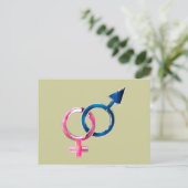 Carte Postale Vénus et Mars (Debout devant)