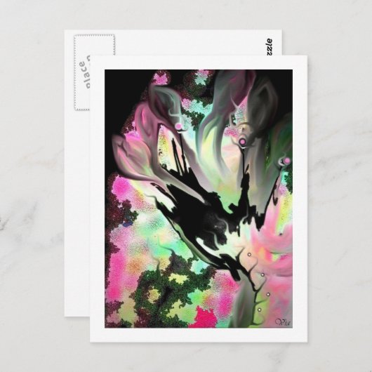 Carte Postale Vénus Flytrap (Devant / Derrière)