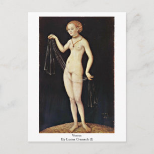 Carte Postale Venus Par Lucas Cranach (I)