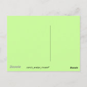 Carte Postale Vénus Trap (Dos)