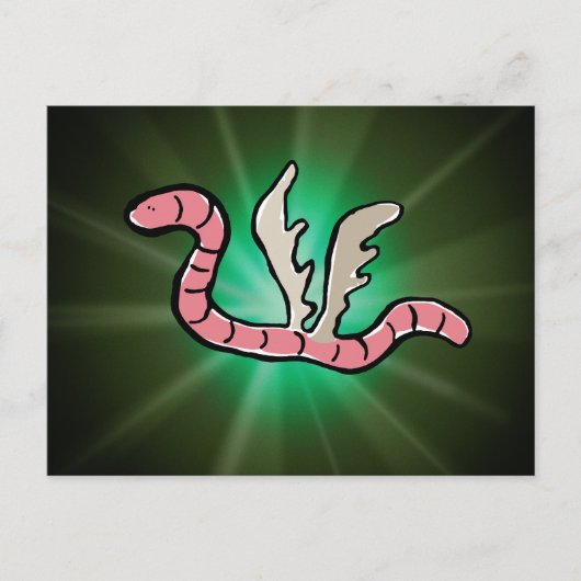 Carte Postale ver d'aigle (Devant)