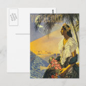 Carte Postale Veracruz Mexique voyage millésime (Devant / Derrière)