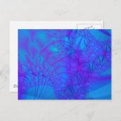 Carte postale Veranda bleue (Devant / Derrière)