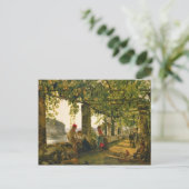 Carte Postale Verandah avec des vignes tordues, 1828 (Debout devant)