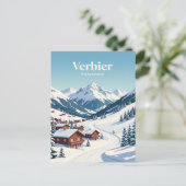 Carte Postale Verbier Suisse (Debout devant)