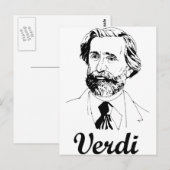 Carte Postale Verdi (Devant / Derrière)