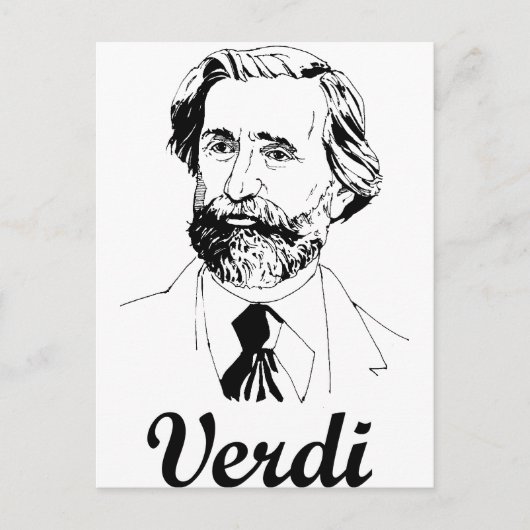 Carte Postale Verdi (Devant)