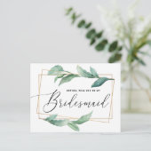 Carte Postale Verdure aquarelle.  (Debout devant)