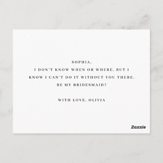 Carte Postale Verdure aquarelle. (Dos)