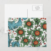 Carte Postale verger de William Morris Orange (Devant / Derrière)