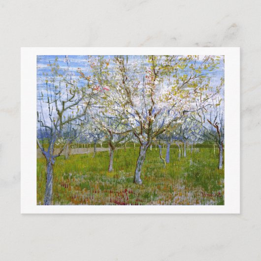 Carte Postale Verger rose (F555) Van Gogh Art (Devant)