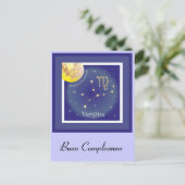 Carte Postale Vergine 23 agosto al 23 settembre (Debout devant)