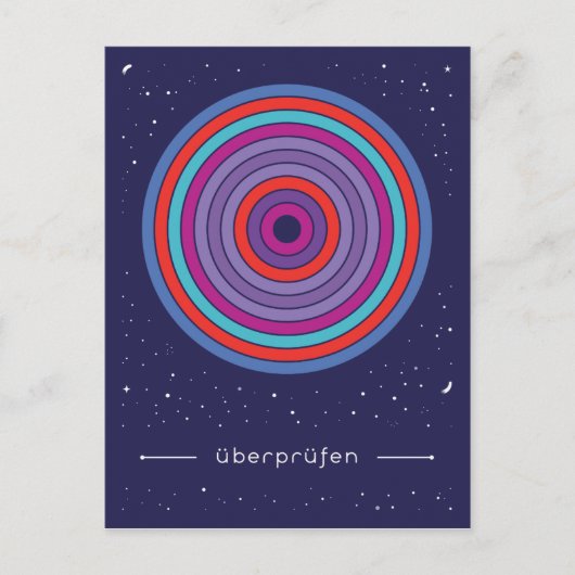 Carte Postale vérifier (Devant)