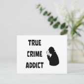 Carte Postale Véritable adepte du crime (Debout devant)
