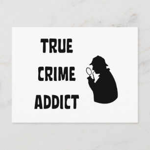 Carte Postale Véritable adepte du crime