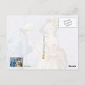 Carte Postale Véritable Amour (Dos)