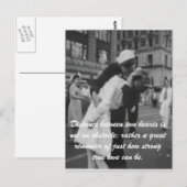 Carte Postale Véritable Amour (Devant / Derrière)