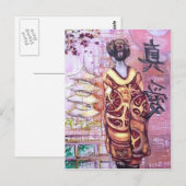 Carte Postale Véritable Amour (Devant / Derrière)