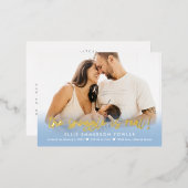 Carte postale Véritable Faire-part de naissance de (Recto/Verso)