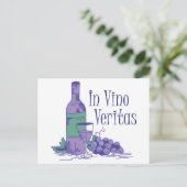 Carte Postale Vérité dans le vin (Debout devant)