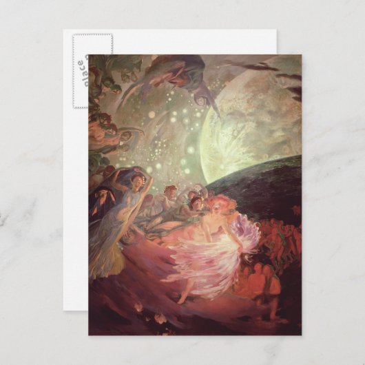 Carte Postale Vérité, direction des sciences (Devant / Derrière)