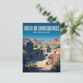 Carte Postale Vérité ou Conséquences USA (Debout devant)