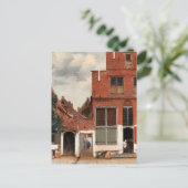 Carte Postale Vermeer - La petite rue (Debout devant)